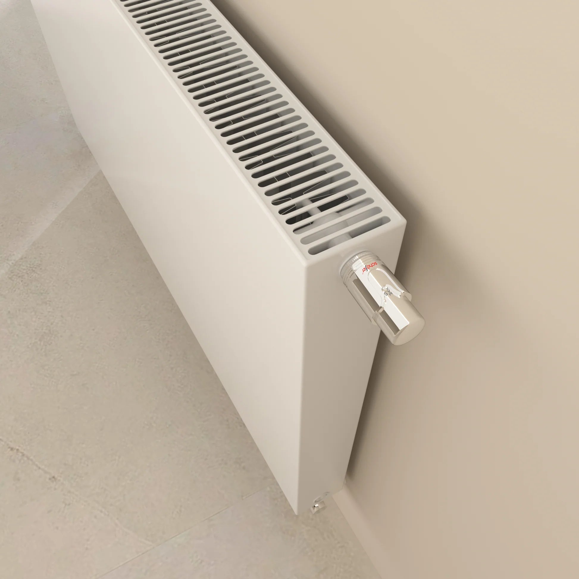 ATLAS Planheizkörper | Flachheizkörper Typ 22 | Weiß | Horizontal - Heizkörper & Bad