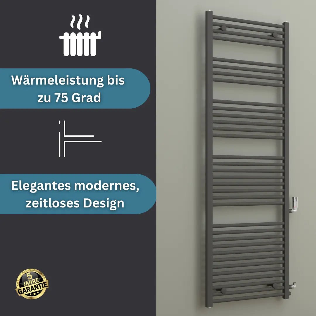 Badheizkörper ASTORIA | Austauschheizkörper | Renovierungsheizkörper | Seitenanschluss - Heizkörper & Bad