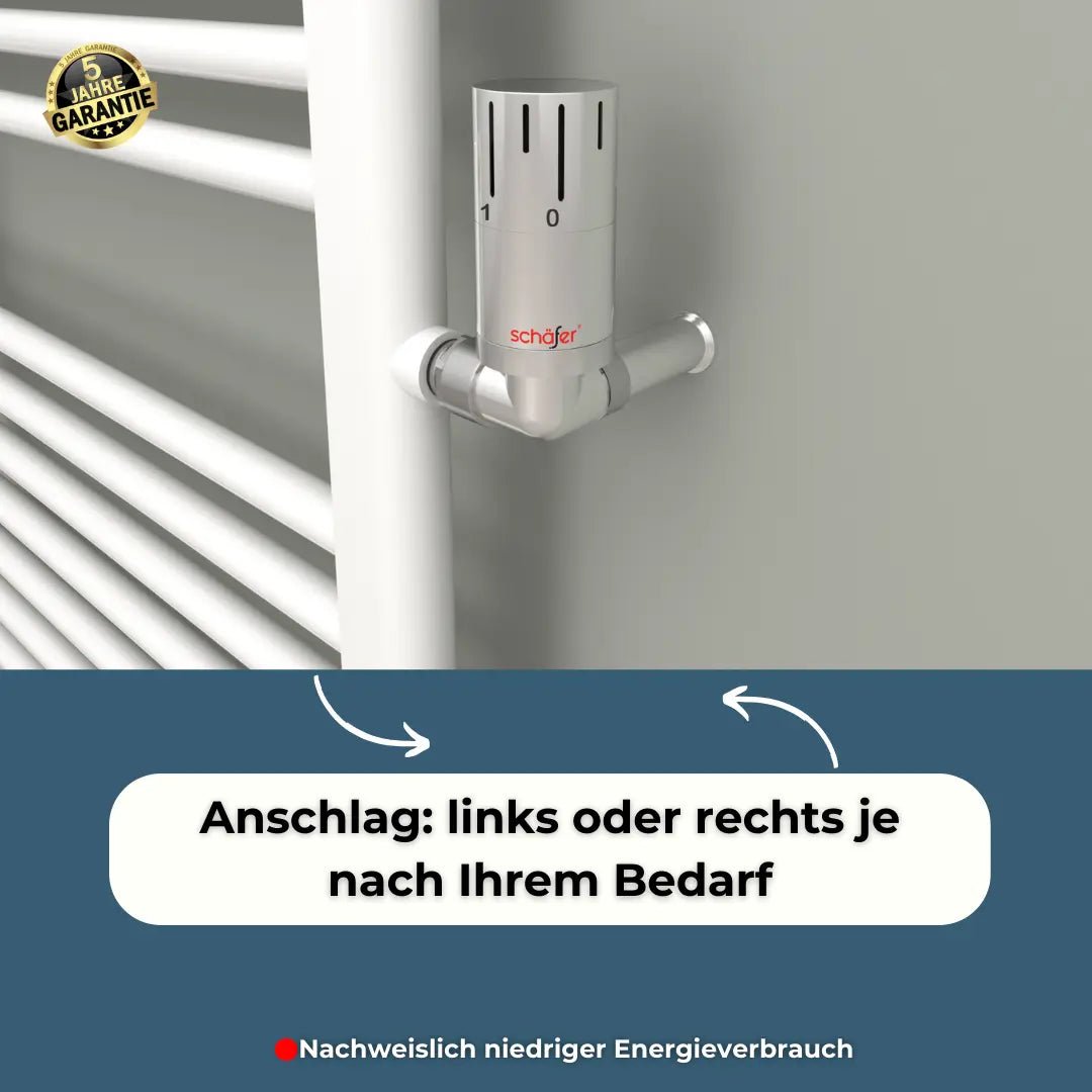 Badheizkörper ASTORIA | Austauschheizkörper | Renovierungsheizkörper | Seitenanschluss - Heizkörper & Bad