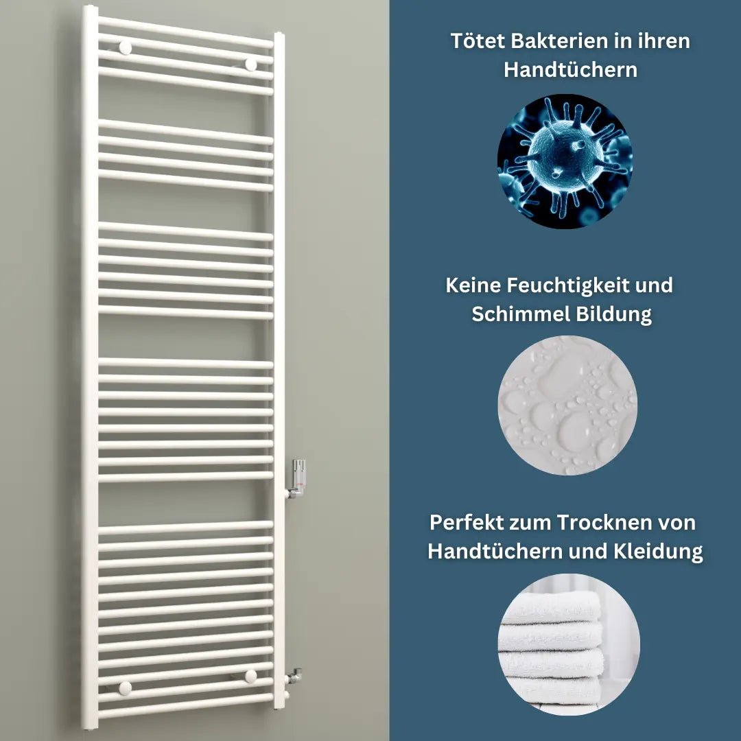 Badheizkörper ASTORIA | Austauschheizkörper | Renovierungsheizkörper | Seitenanschluss - Heizkörper & Bad