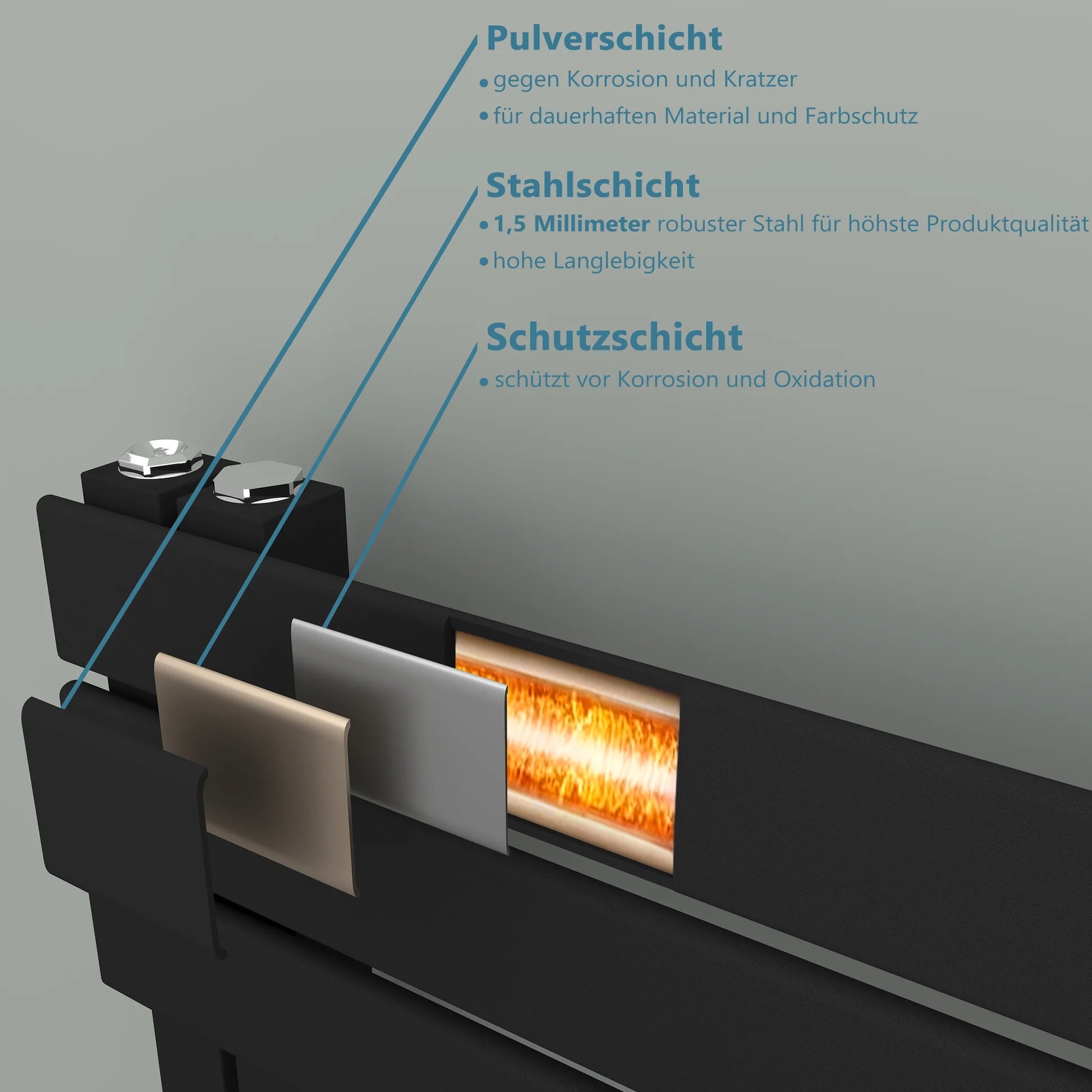 Badheizkörper ELANOR | Austauschheizkörper | Renovierungsheizkörper - Heizkörper & Bad
