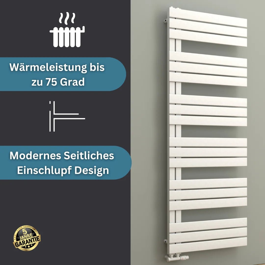 ELANOR Badheizkörper | Handtuchheizkörper | Seitlich offen - Heizkörper & Bad