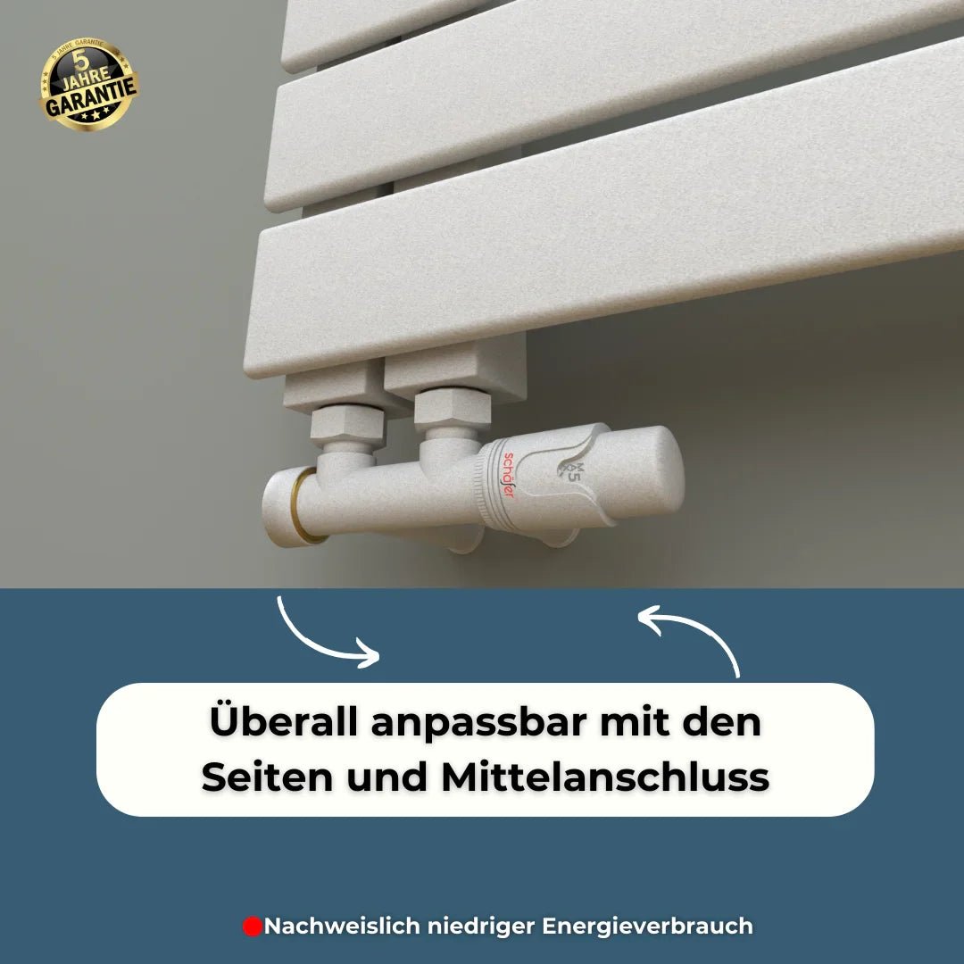 ELANOR Badheizkörper | Handtuchheizkörper | Seitlich offen - Heizkörper & Bad