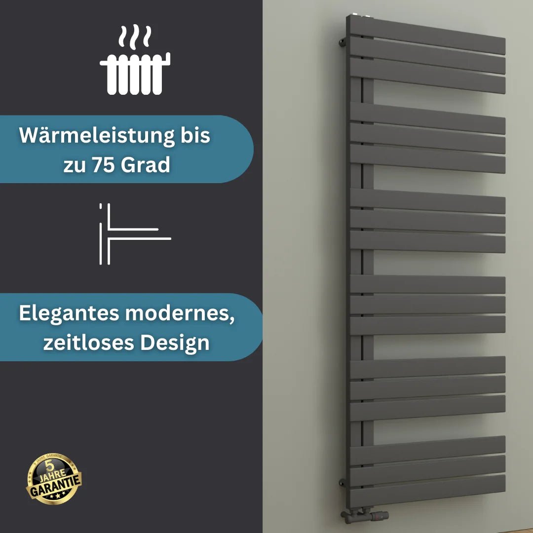 ELANOR Badheizkörper | Handtuchheizkörper | Seitlich offen - Heizkörper & Bad