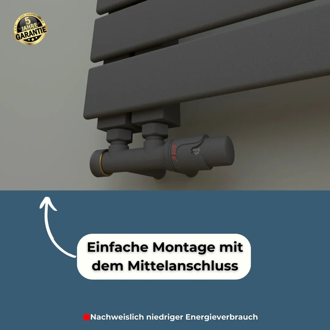 ELANOR Badheizkörper | Handtuchheizkörper | Seitlich offen - Heizkörper & Bad