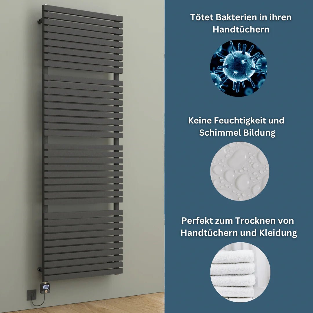 FLORA Badheizkörper | Handtuchheizkörper | Elektro & Warmwasser - Heizkörper & Bad