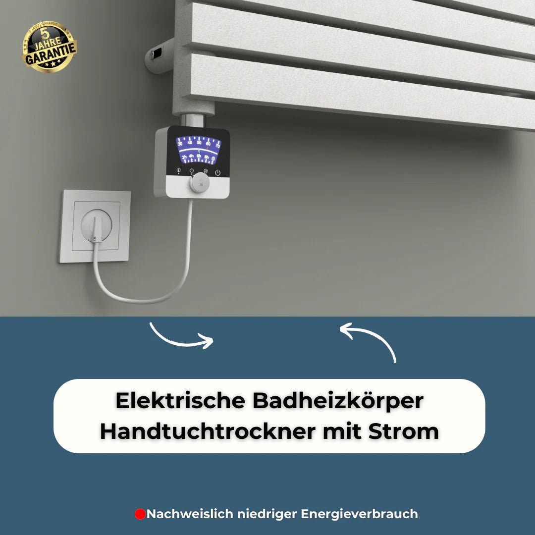 FLORA Badheizkörper | Handtuchheizkörper | Elektro & Warmwasser - Heizkörper & Bad