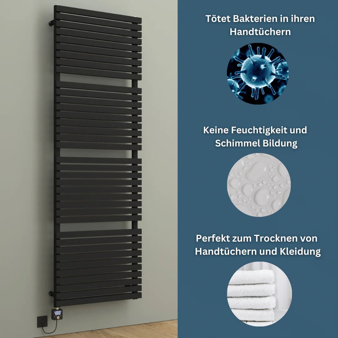 FLORA Badheizkörper | Handtuchheizkörper | Elektro & Warmwasser - Heizkörper & Bad