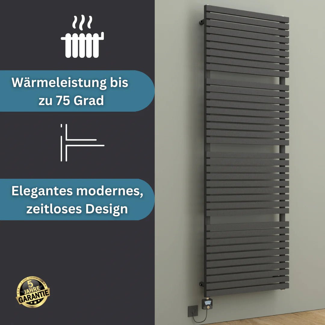 FLORA Badheizkörper | Handtuchheizkörper | Elektro & Warmwasser - Heizkörper & Bad