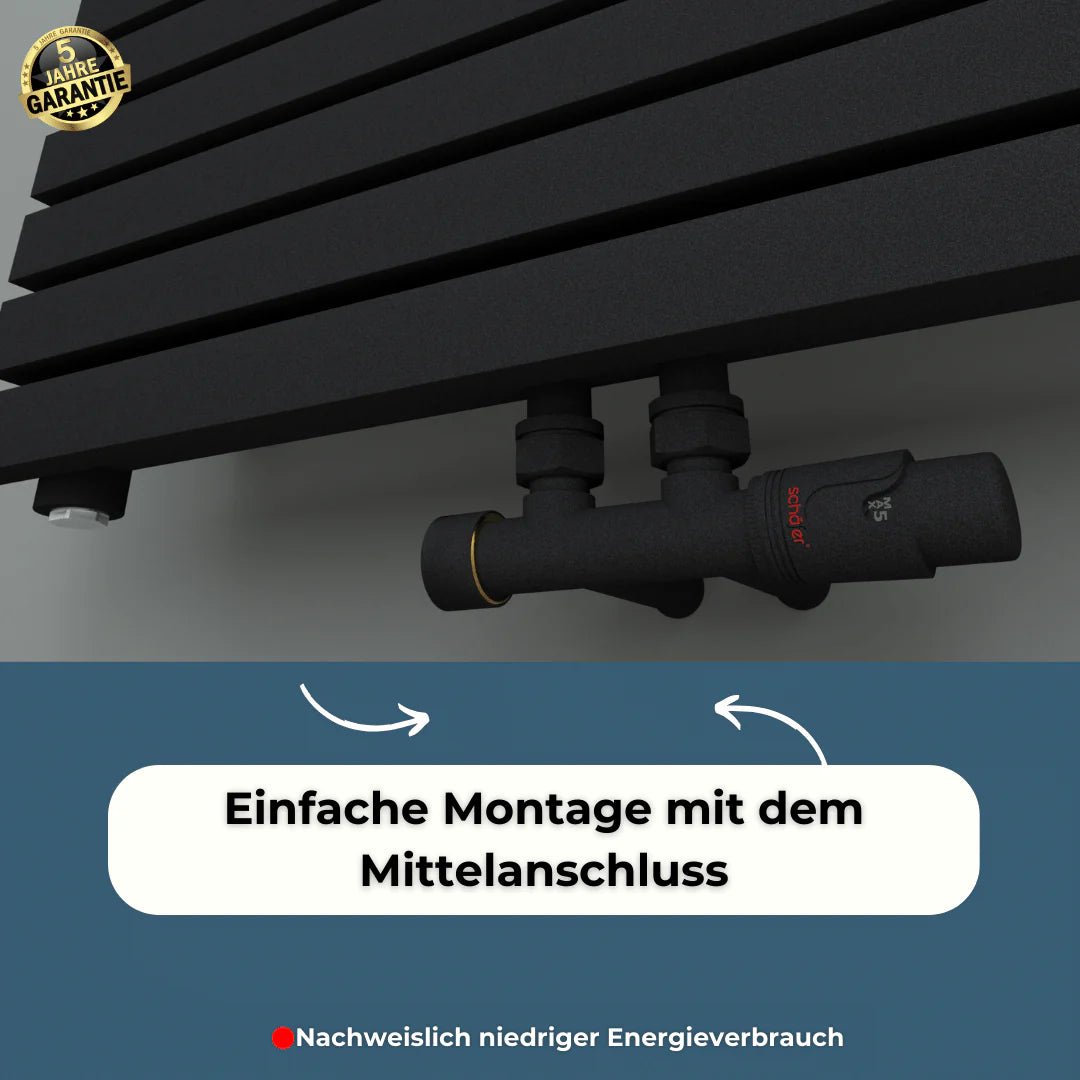 FLORA Design Badheizkörper | Handtuchwärmer | Paneelheizkörper - Heizkörper & Bad