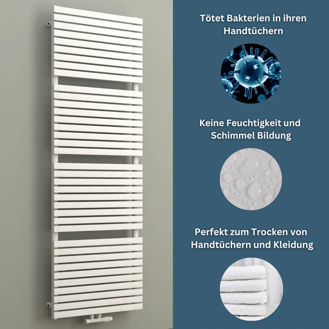FLORA Design Badheizkörper | Handtuchwärmer | Paneelheizkörper - Heizkörper & Bad