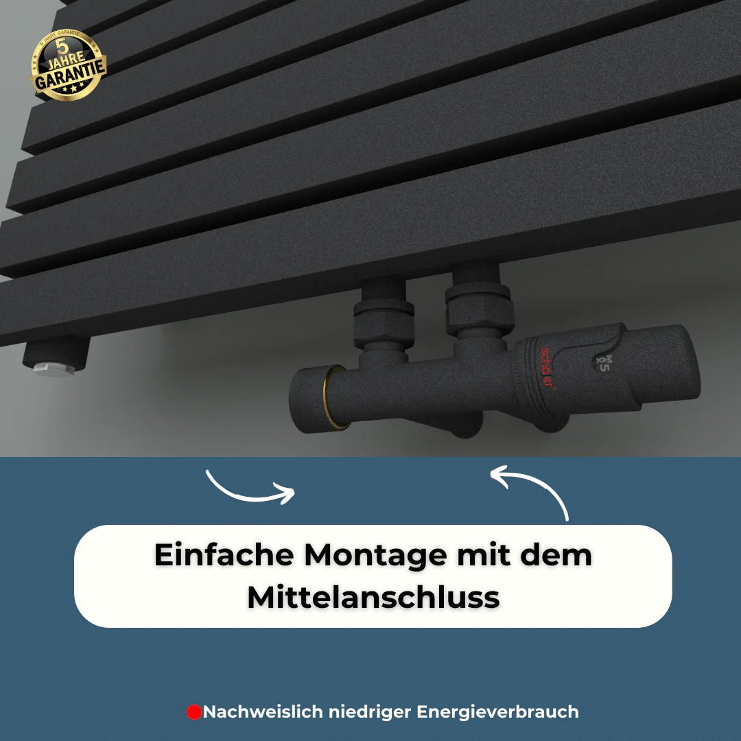 FLORA Design Badheizkörper | Handtuchwärmer | Paneelheizkörper - Heizkörper & Bad