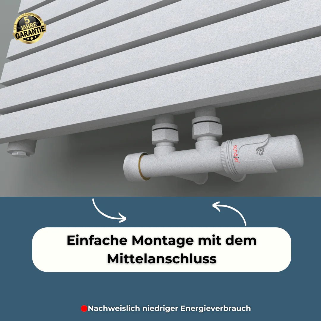 FLORA Design Badheizkörper | Handtuchwärmer | Paneelheizkörper - Heizkörper & Bad