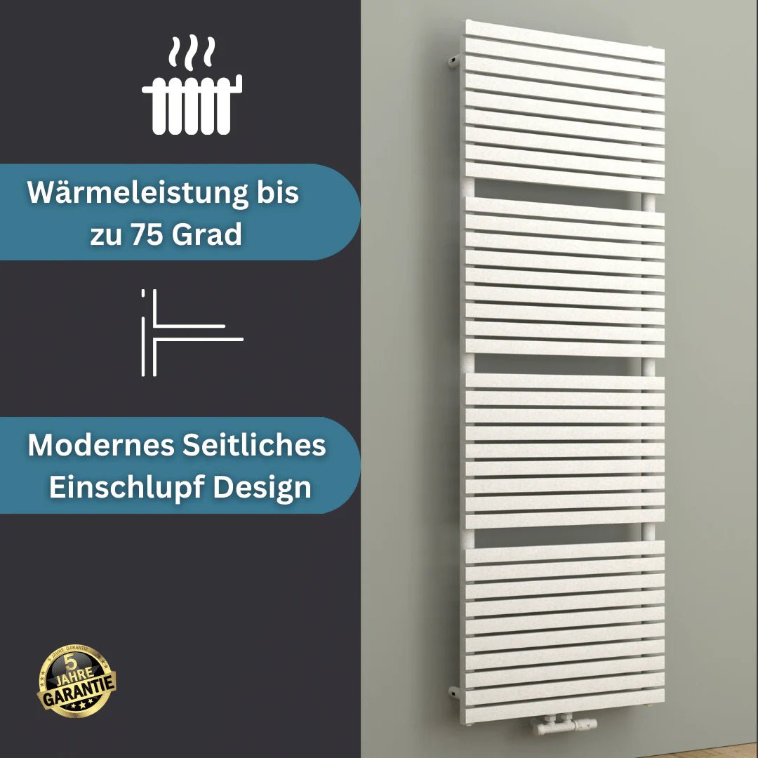 FLORA Design Badheizkörper | Handtuchwärmer | Paneelheizkörper - Heizkörper & Bad