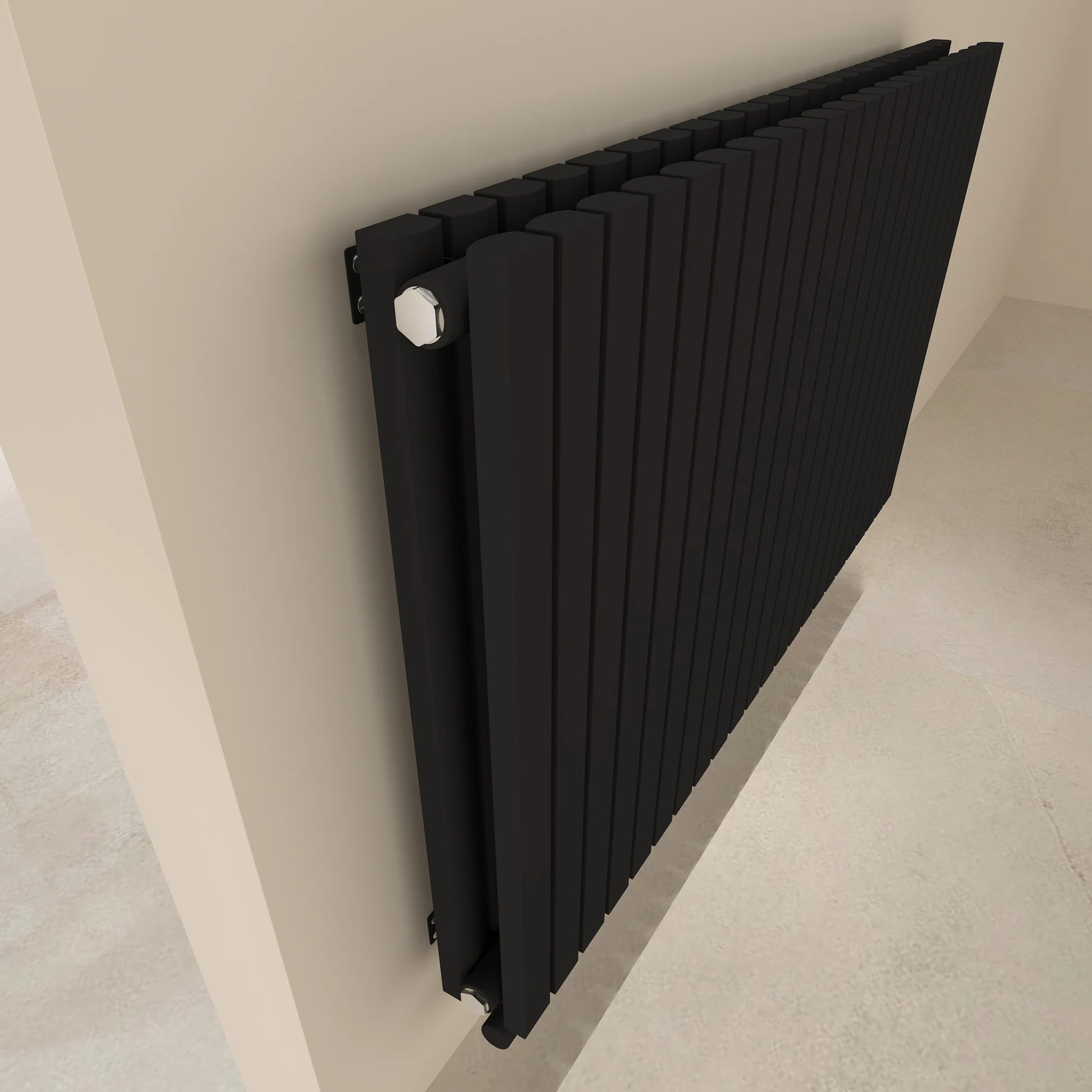 FLORA Paneelheizkörper | Horizontal | Doppellagig | Warmwasser - Heizkörper & Bad