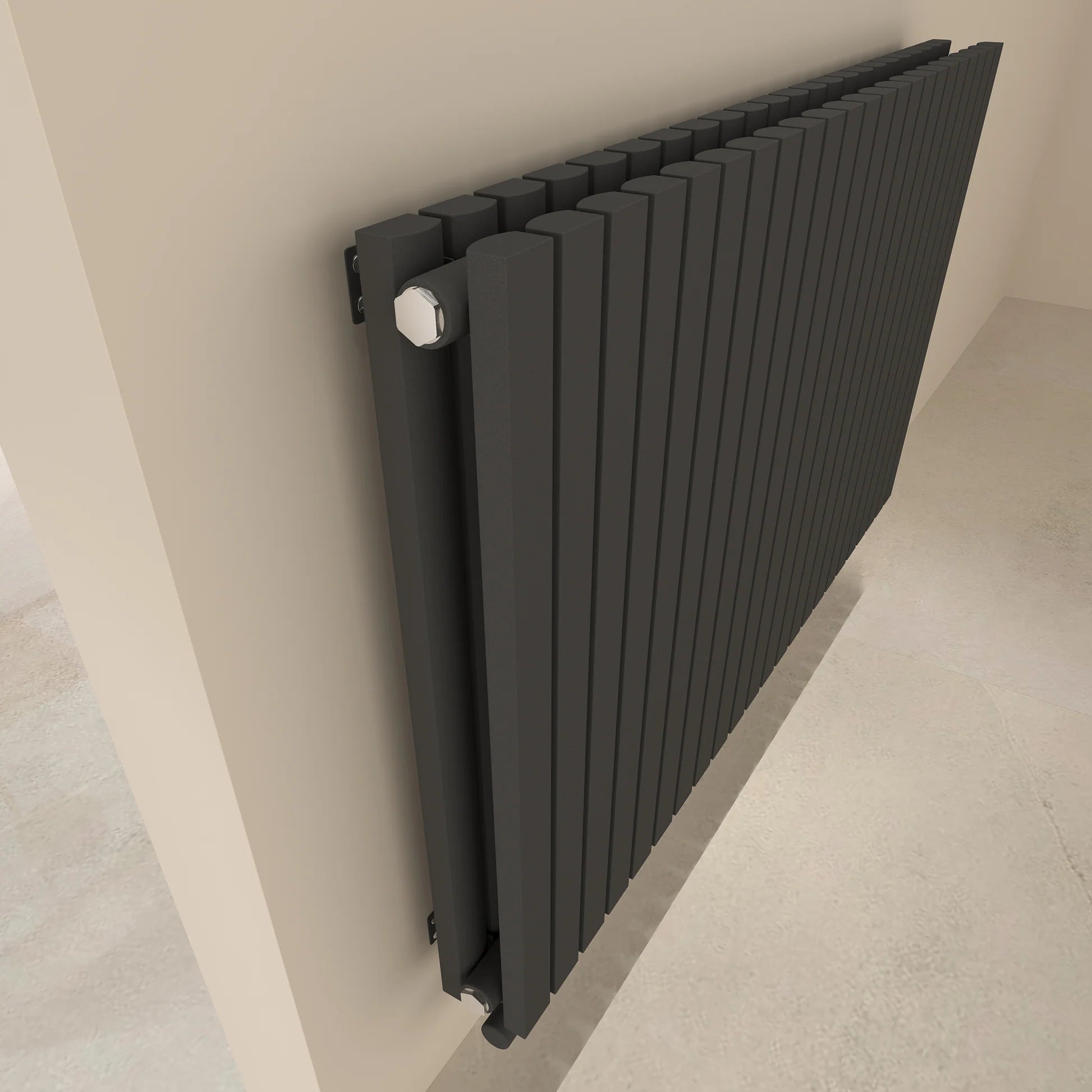 FLORA Paneelheizkörper | Horizontal | Doppellagig | Warmwasser - Heizkörper & Bad