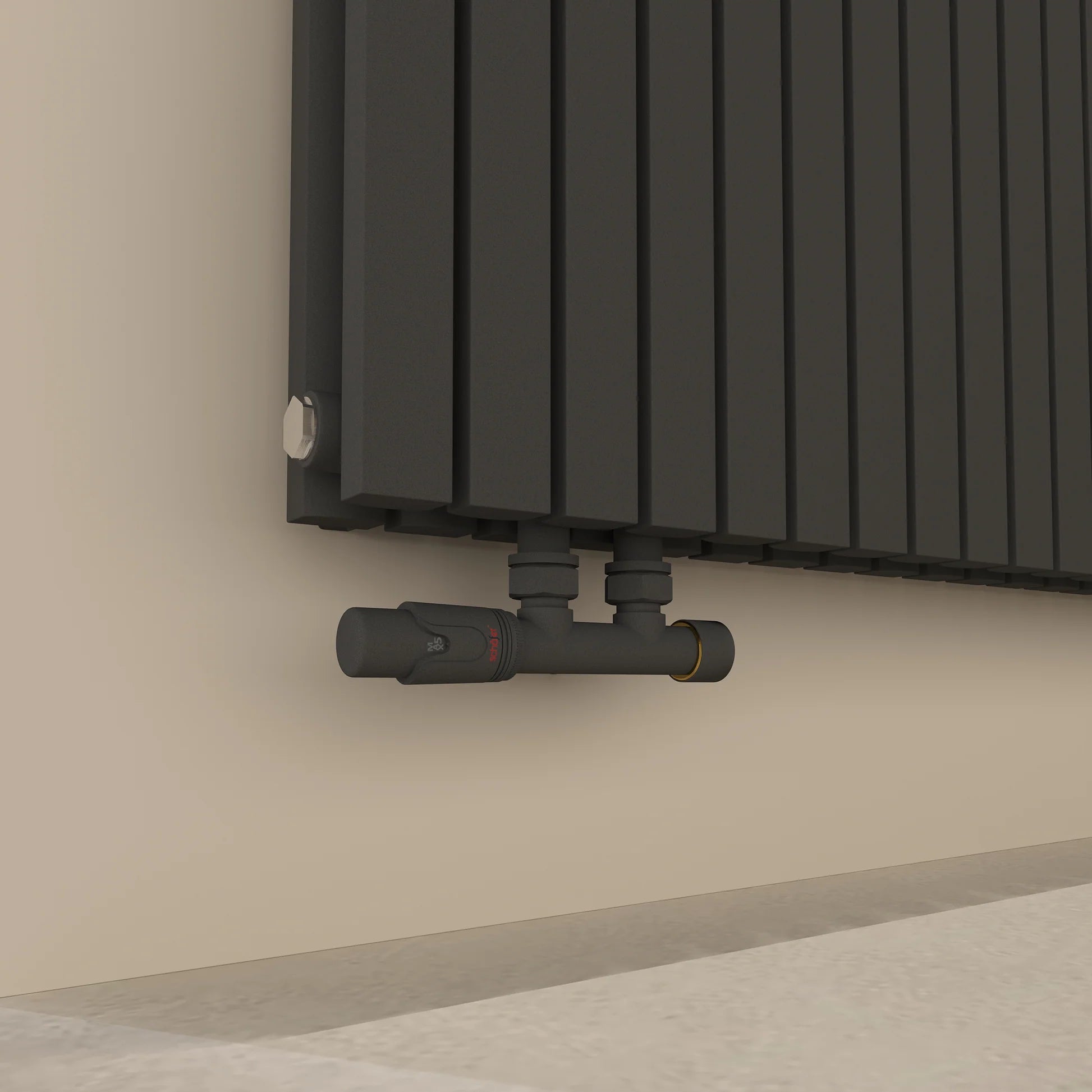 FLORA Paneelheizkörper | Horizontal | Doppellagig | Warmwasser - Heizkörper & Bad