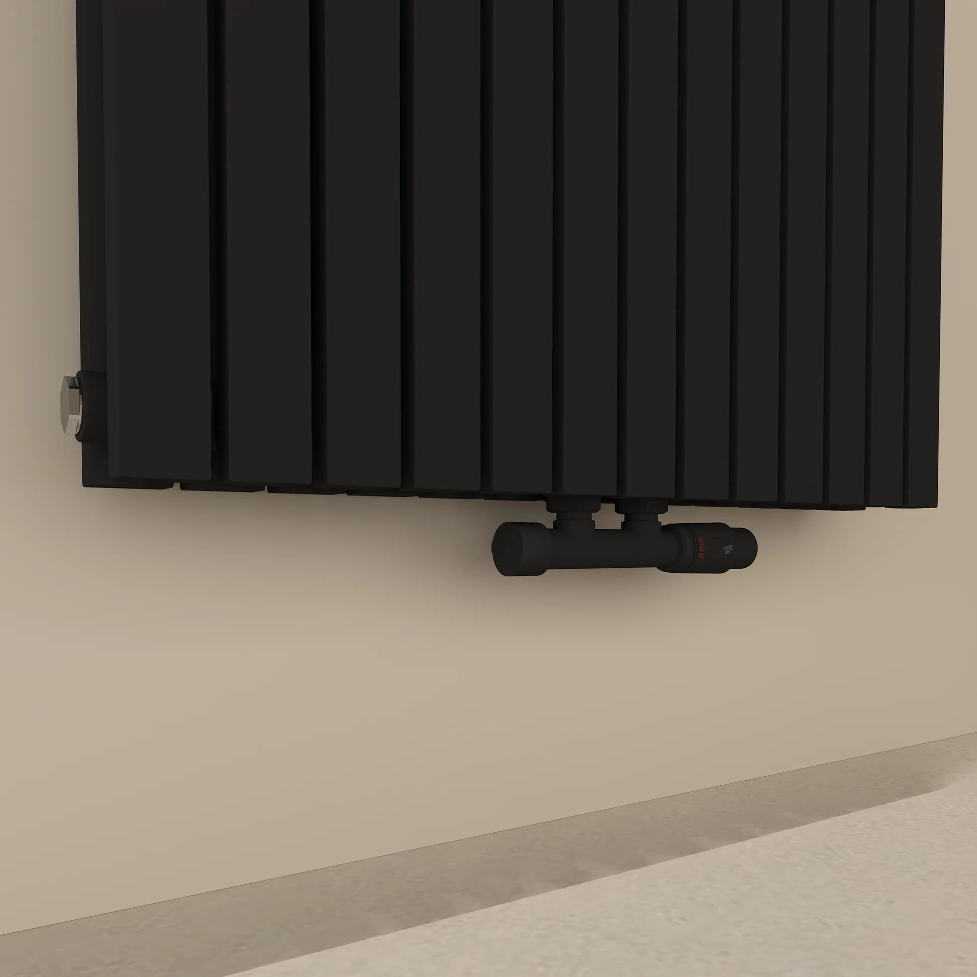 FLORA Paneelheizkörper | Vertikal | Doppellagig | Warmwasser - Heizkörper & Bad