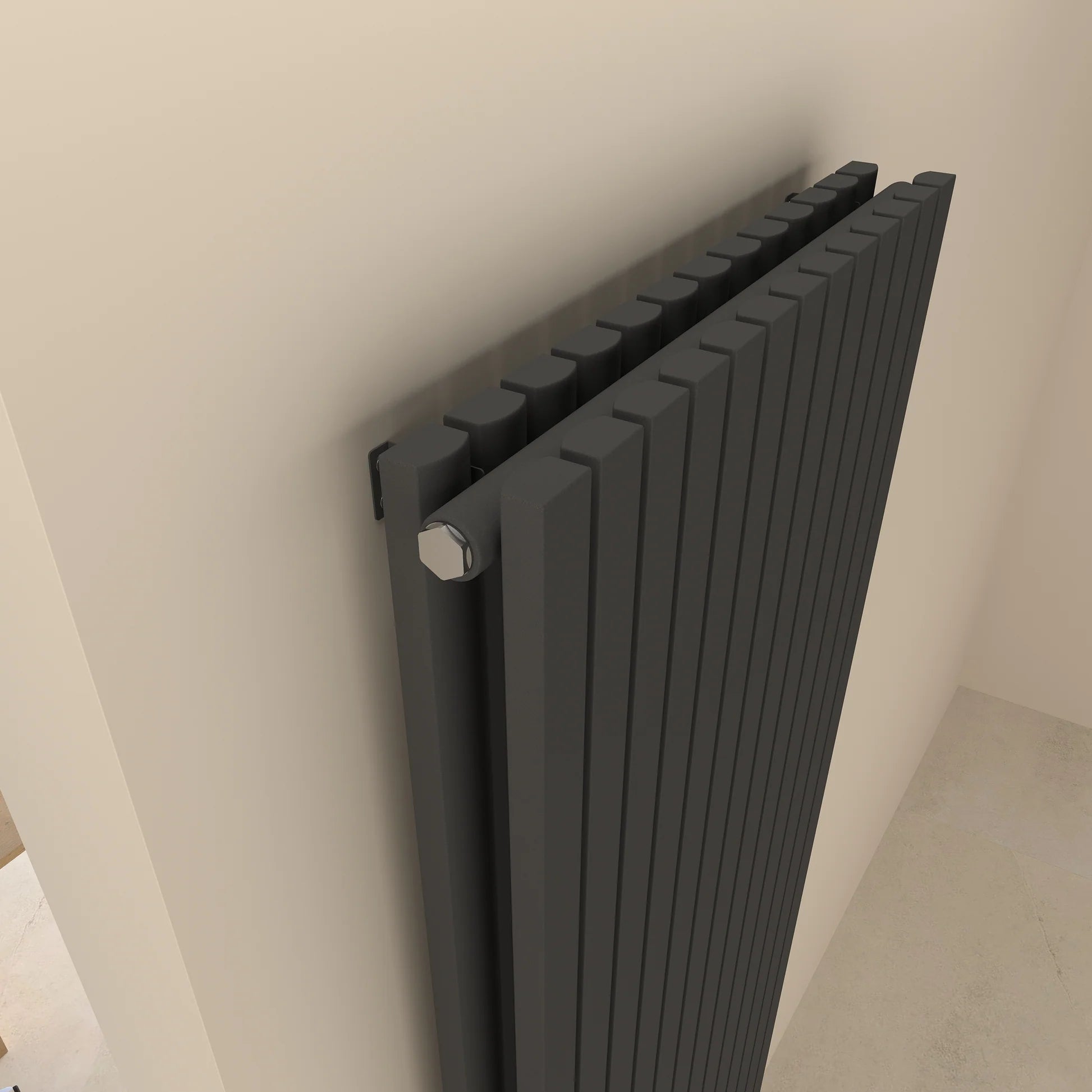 FLORA Paneelheizkörper | Vertikal | Doppellagig | Warmwasser - Heizkörper & Bad