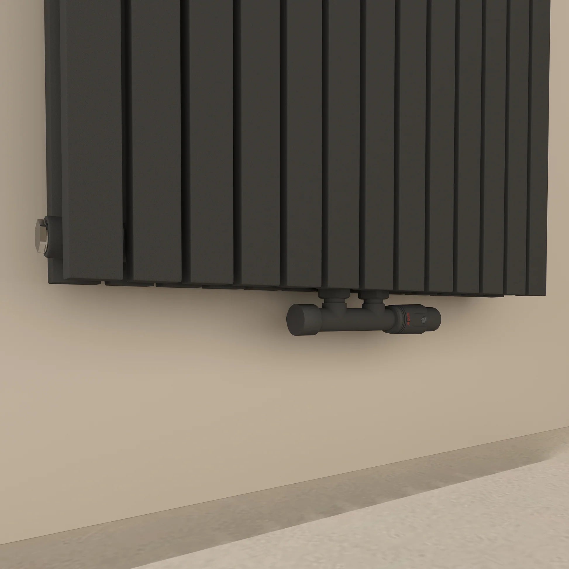 FLORA Paneelheizkörper | Vertikal | Doppellagig | Warmwasser - Heizkörper & Bad