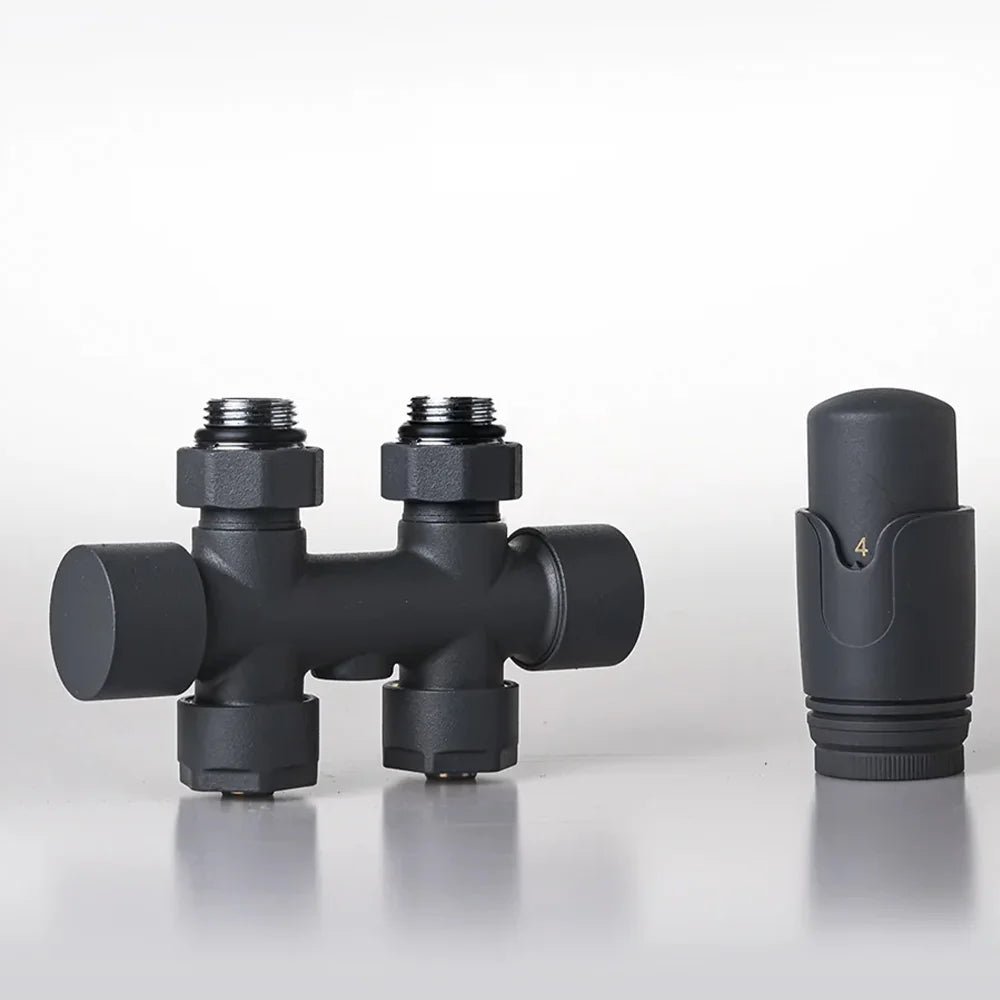 Multiblock Set | Badheizkörper | Mittelanschluss | Eck- & Durchgangsform - Heizkörper & Bad