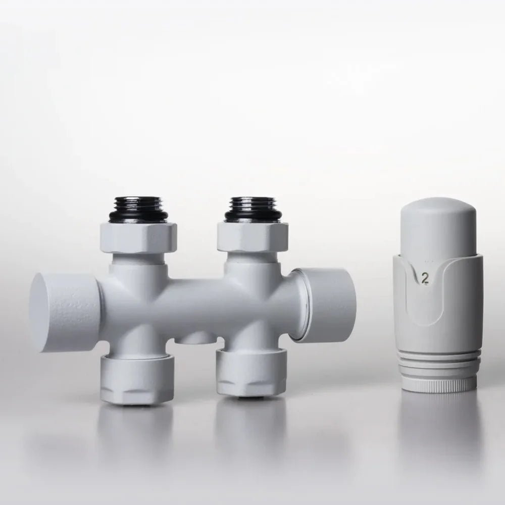 Multiblock Set | Badheizkörper | Mittelanschluss | Eck- & Durchgangsform - Heizkörper & Bad