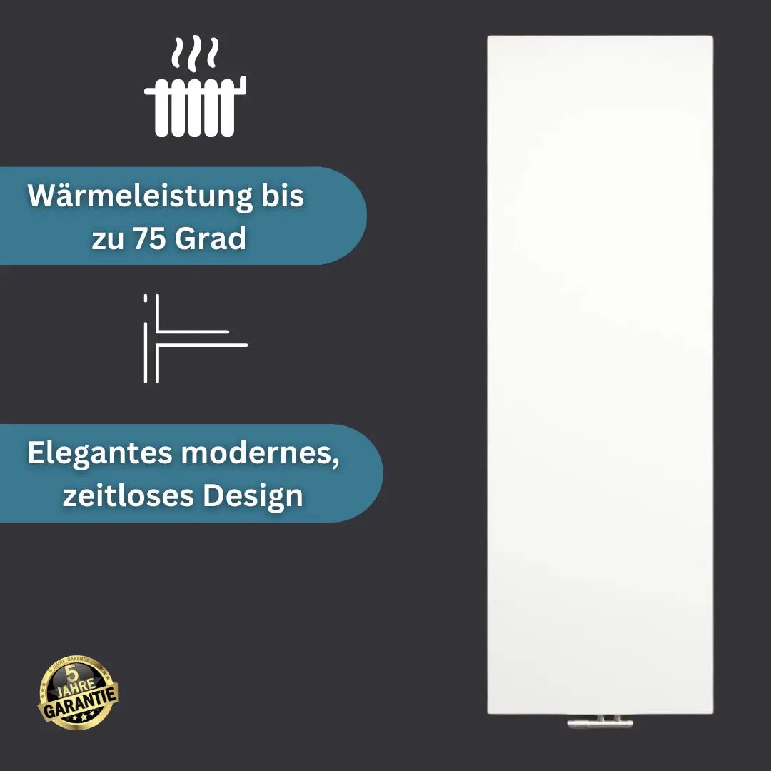 PLATIS Flach- & Planheizkörper | Vertikal | Typ 22 | Warmwasser - Heizkörper & Bad