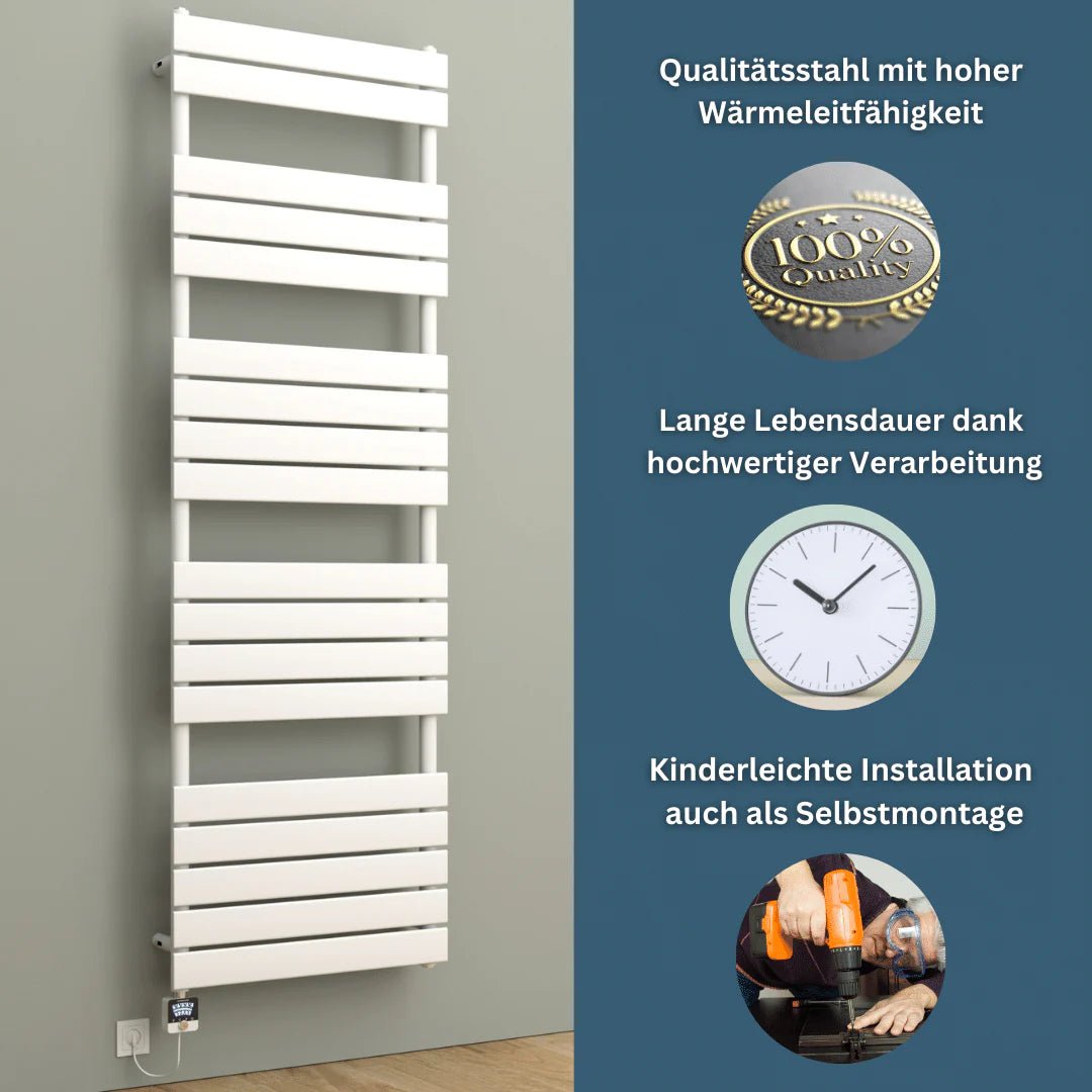 PULLMAN Badheizkörper | Handtuchheizkörper | Elektro & Warmwasser - Heizkörper & Bad