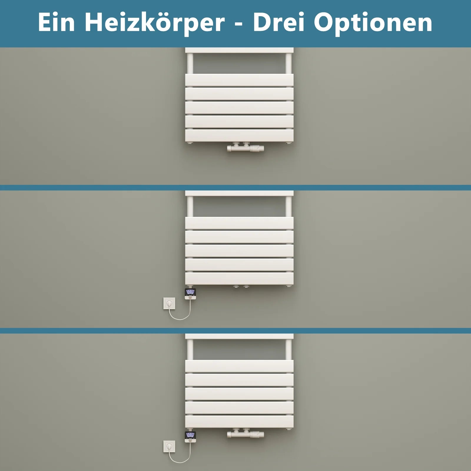 PULLMAN Badheizkörper | Handtuchheizkörper | Elektro & Warmwasser - Heizkörper & Bad