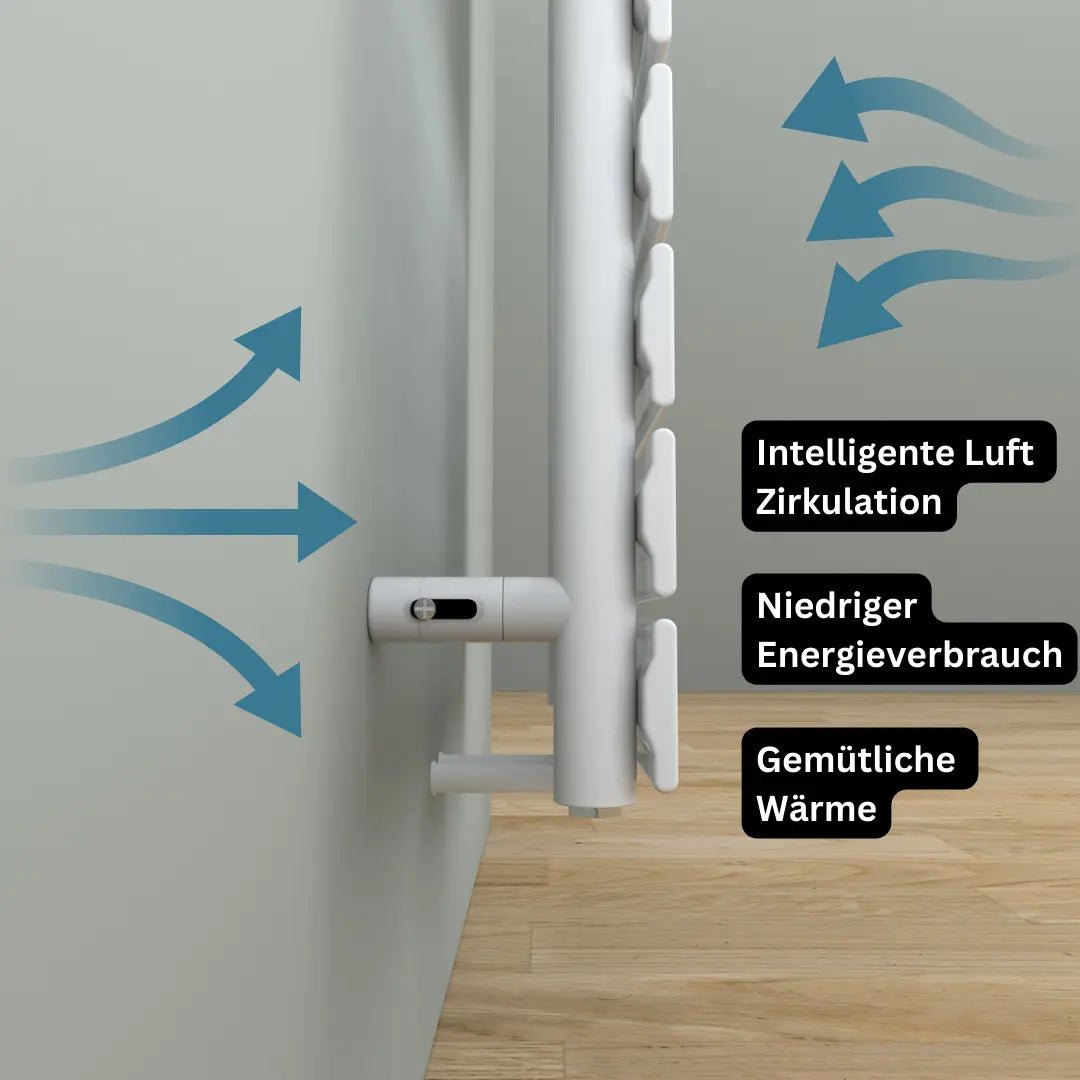 PULLMAN Badheizkörper | Handtuchheizkörper | Mittel- & Seitenanschluss - Heizkörper & Bad