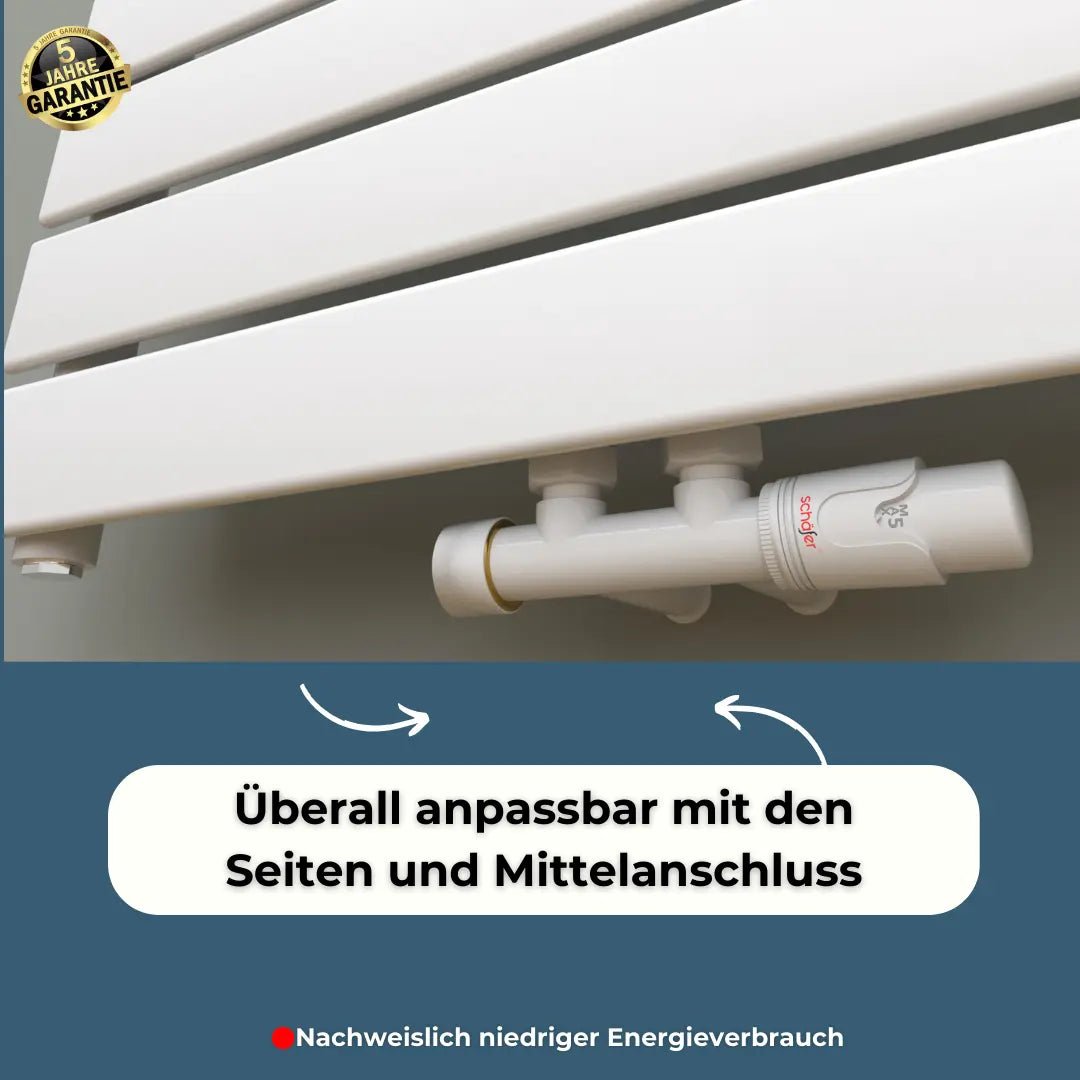 PULLMAN Badheizkörper | Handtuchheizkörper | Mittel- & Seitenanschluss - Heizkörper & Bad