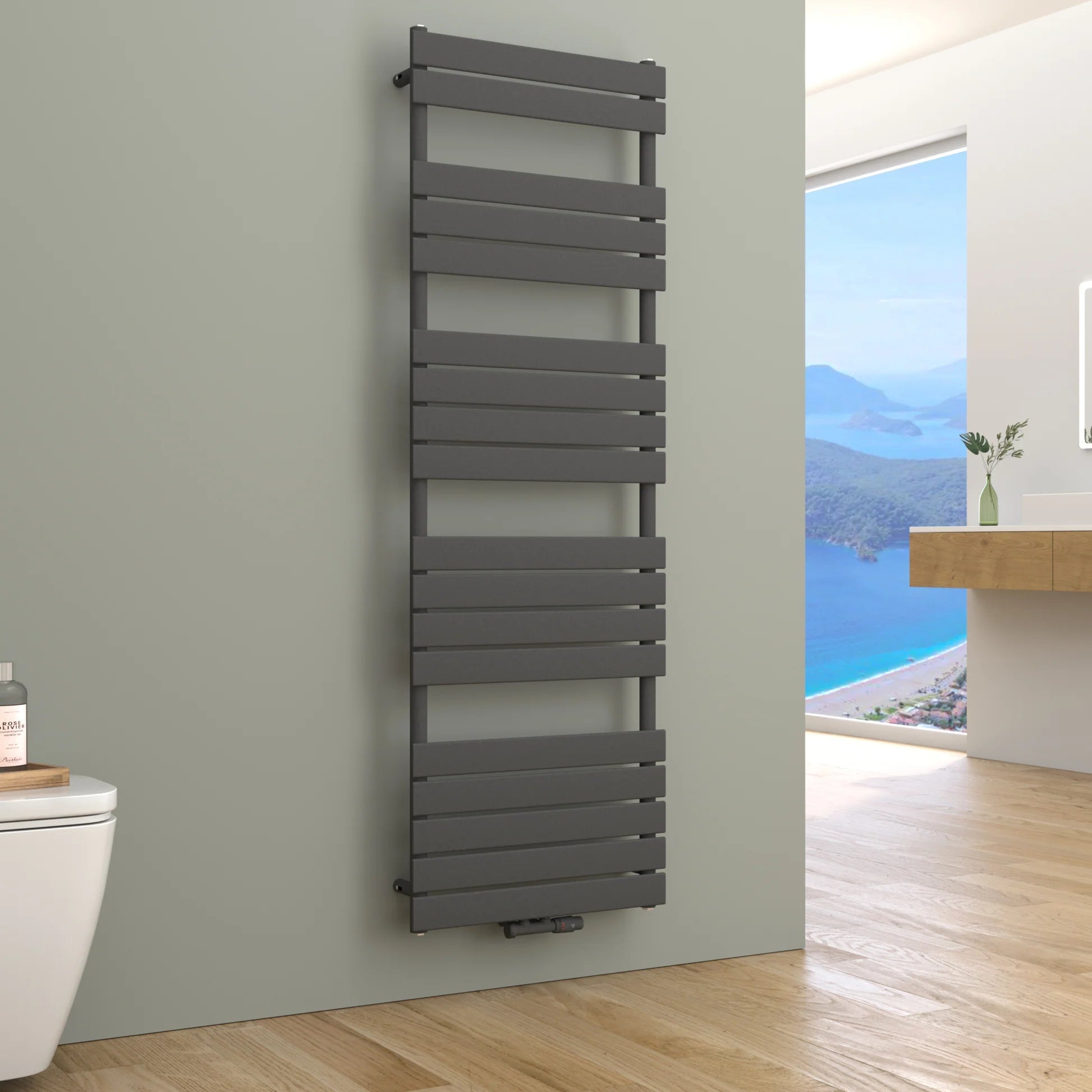PULLMAN Badheizkörper | Handtuchheizkörper | Mittel- & Seitenanschluss - Heizkörper & Bad