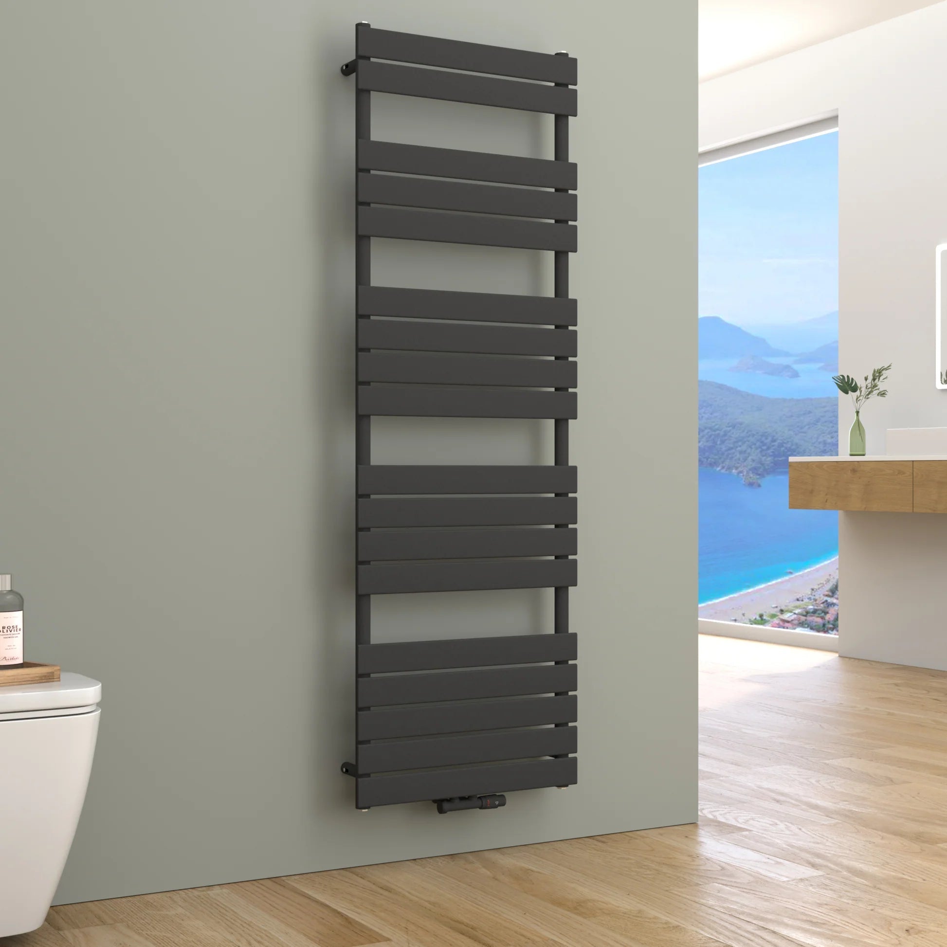 PULLMAN Badheizkörper | Handtuchheizkörper | Mittel- & Seitenanschluss - Heizkörper & Bad