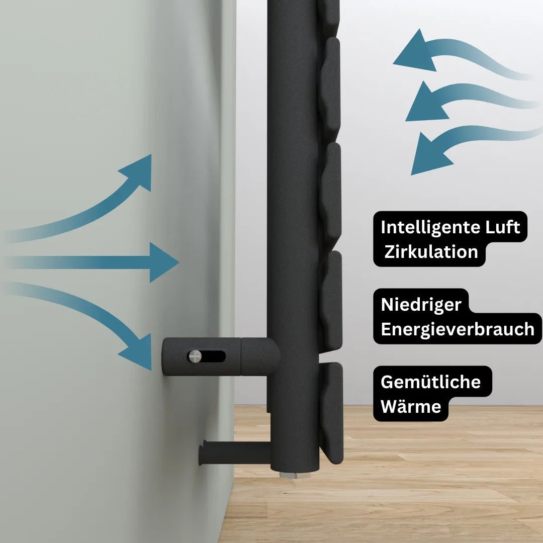 PULLMAN Badheizkörper | Handtuchheizkörper | Mittel- & Seitenanschluss - Heizkörper & Bad