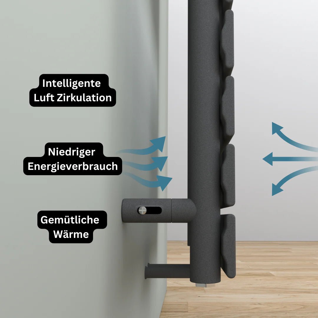 PULLMAN Badheizkörper | Handtuchheizkörper | Mittel- & Seitenanschluss - Heizkörper & Bad