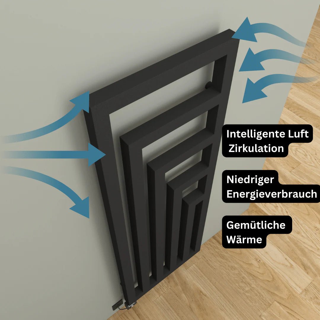 TWISTER Badheizkörper | Handtuchheizkörper | Elektro & Warmwasser - Heizkörper & Bad