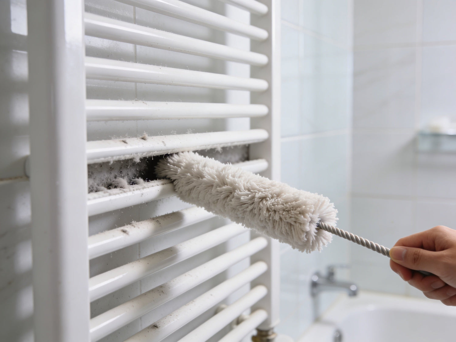 Badheizkörper reinigen
