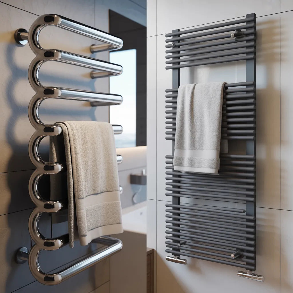 handtuchheizkörper gerade oder gebogen