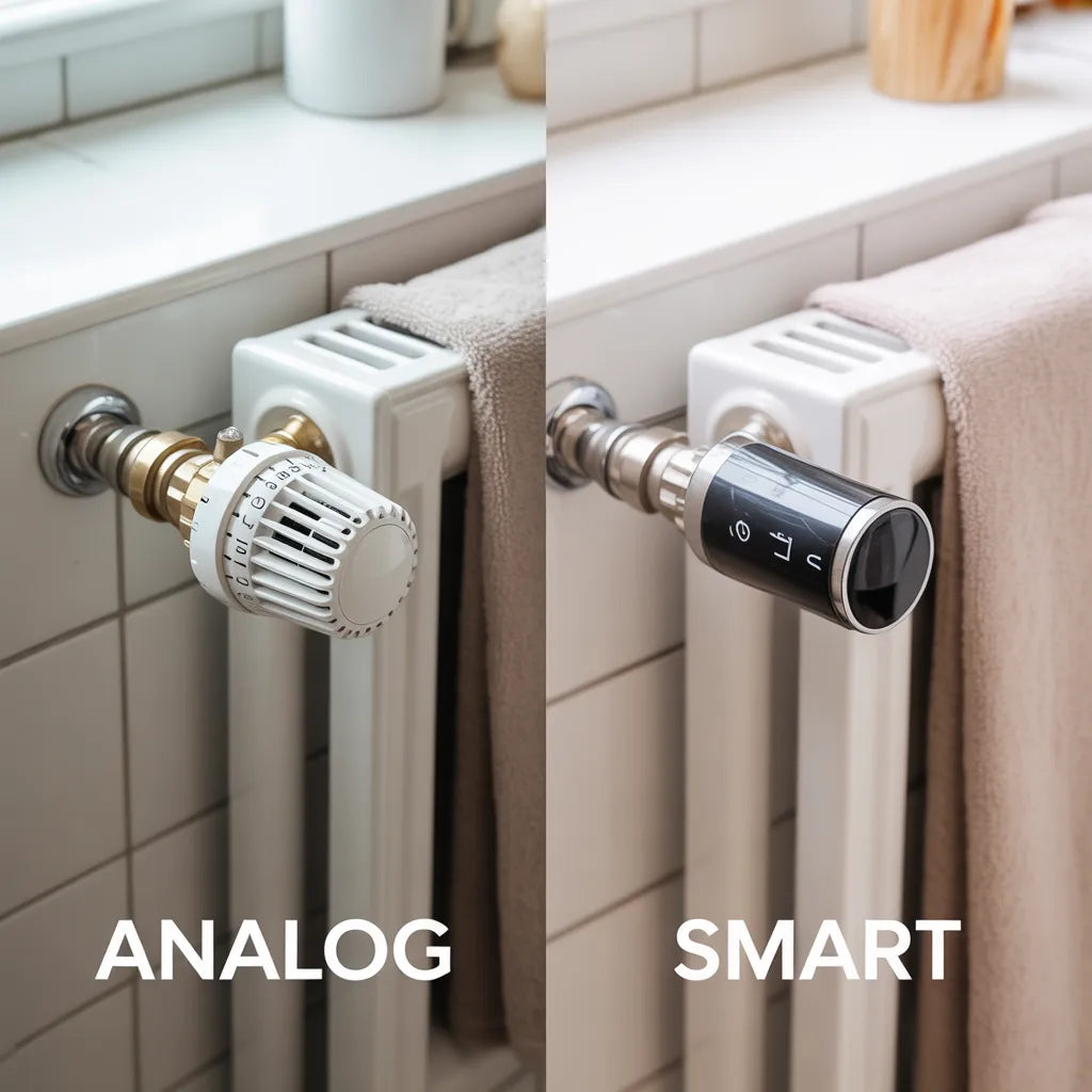 Thermostatkopf digital oder analog