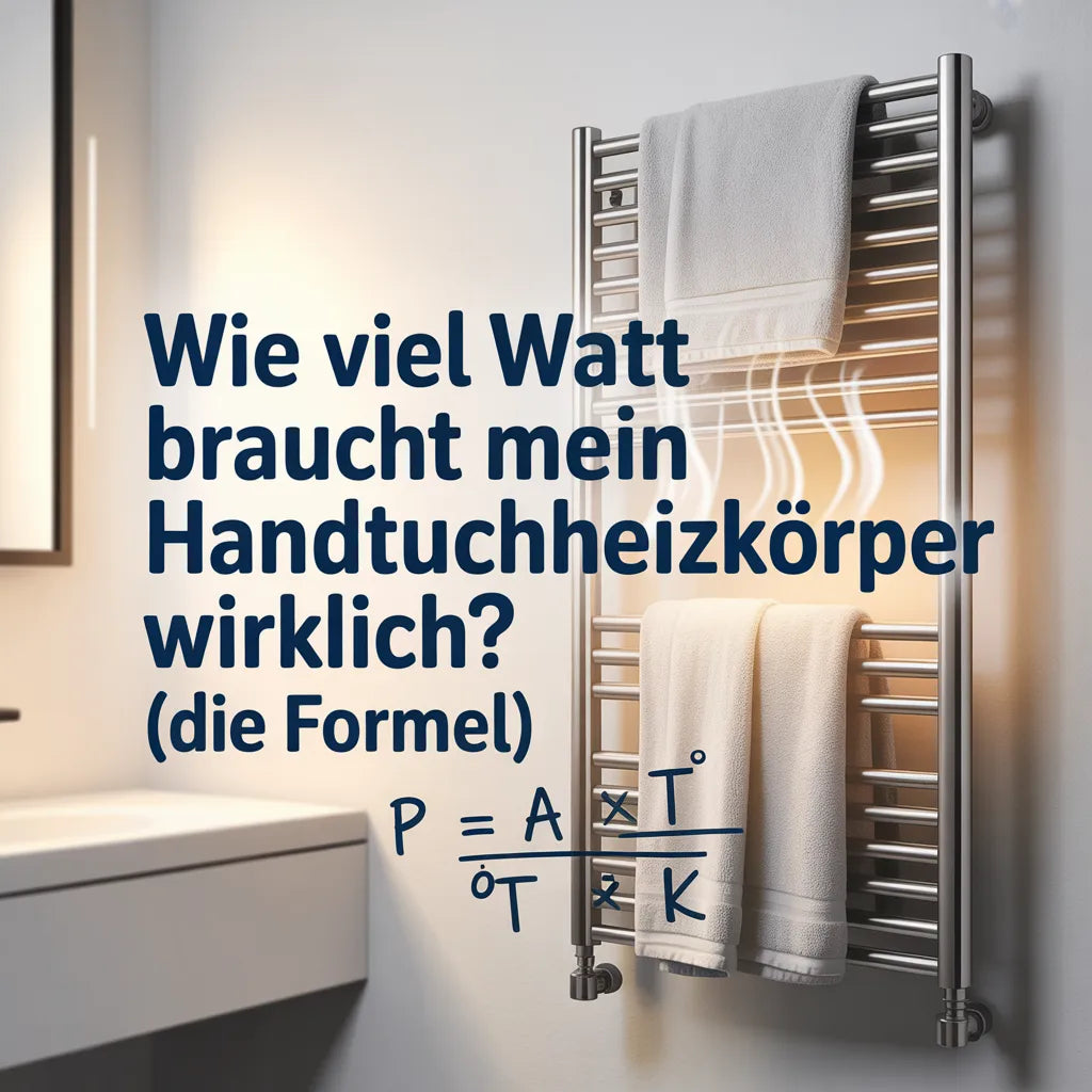 Handtuchheizkörper berechnen