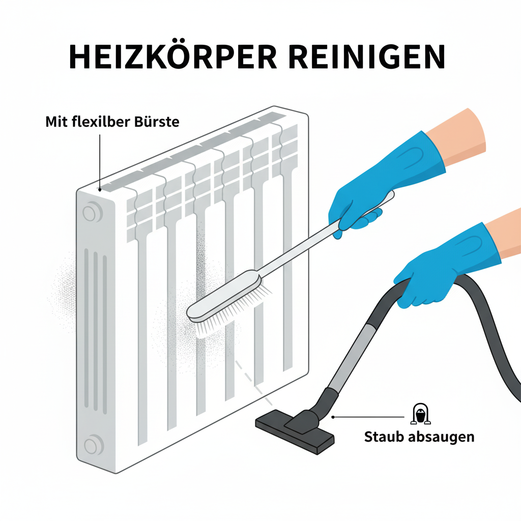 Heizkörper reinigen