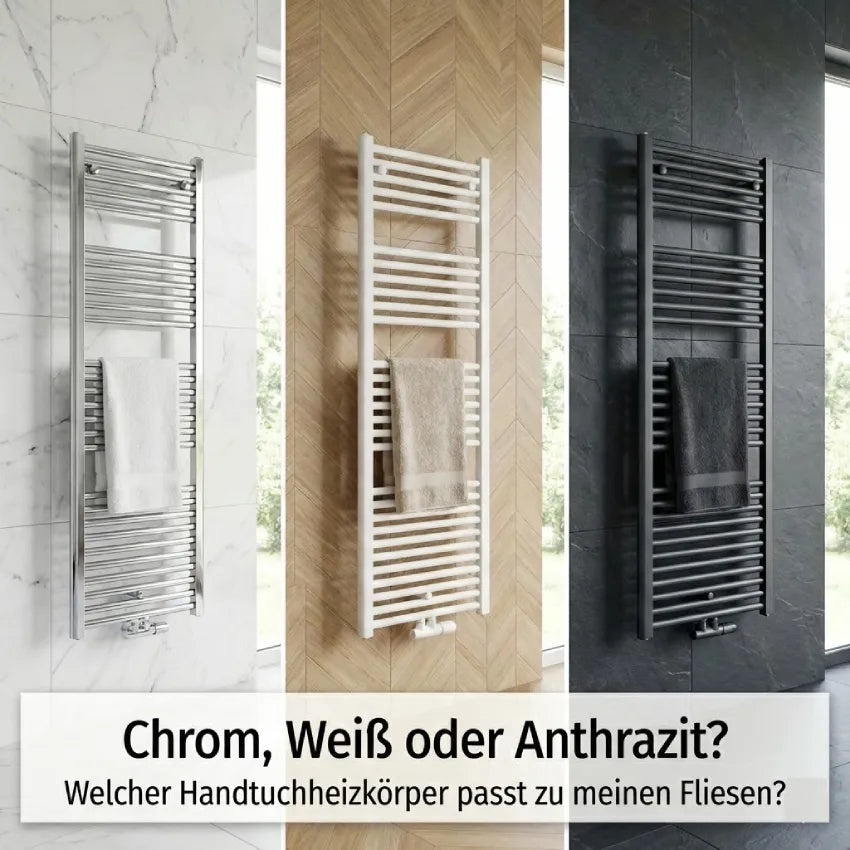 Chrom, Weiß oder Anthrazit Heizkörper