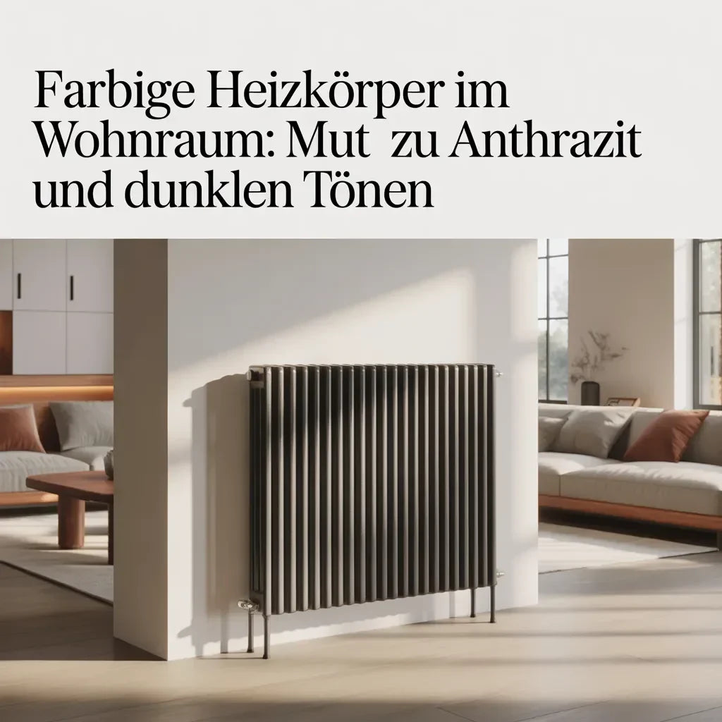 farbige heizkörper für wohnraum