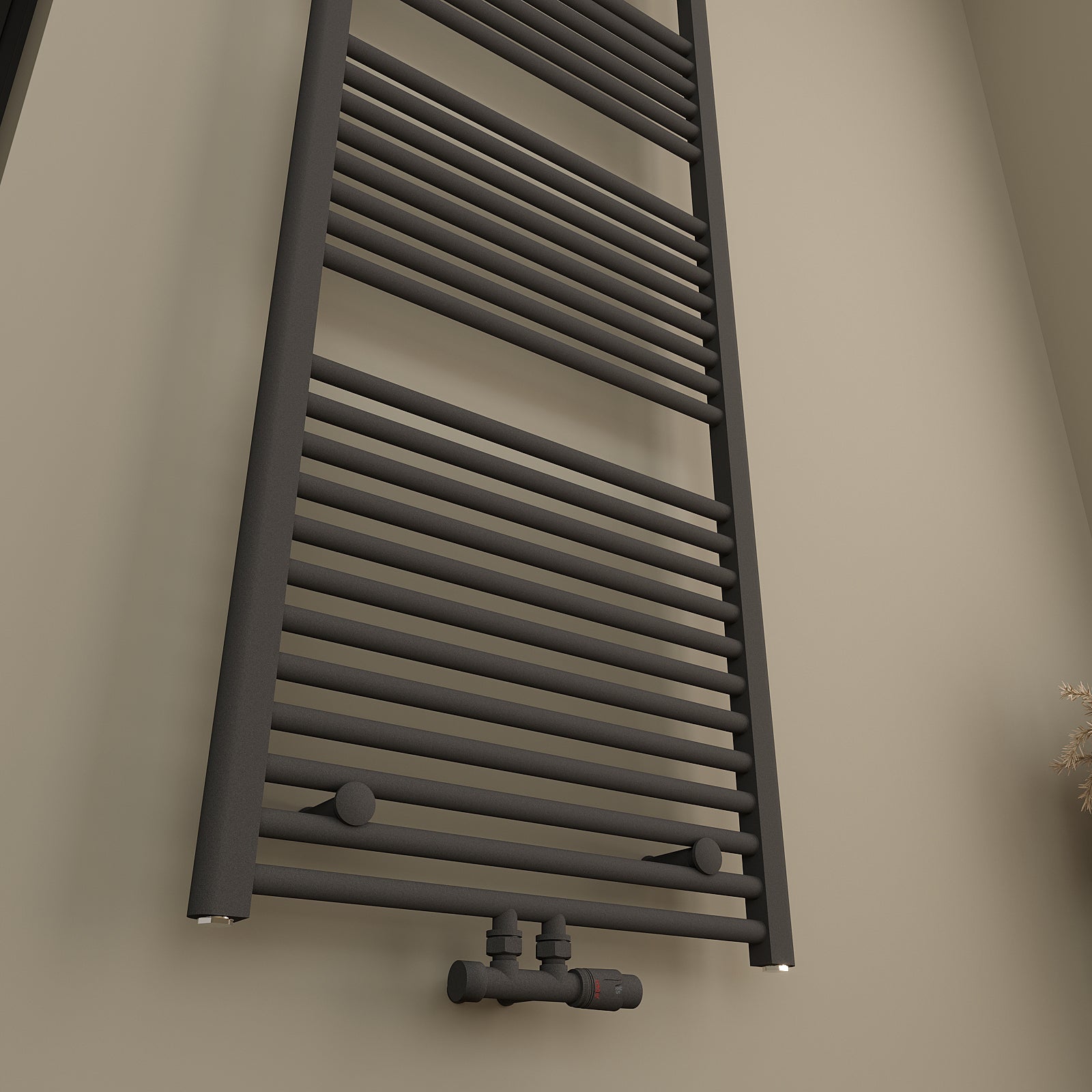 Handtuchheizkörper SOLANO Mittel- und Seitenanschluss