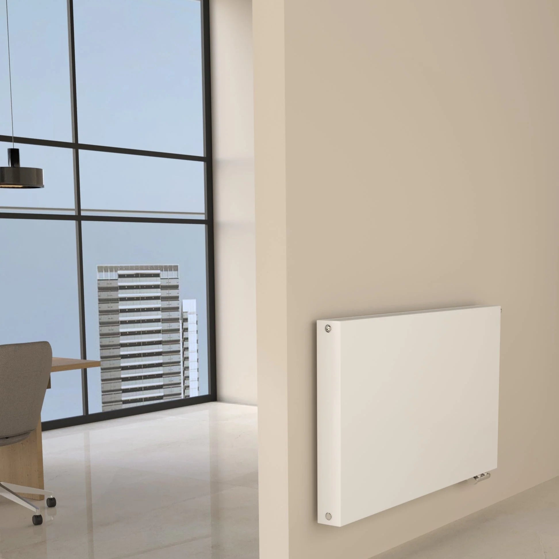 ATLAS Planheizkörper | Flachheizkörper Typ 22 | Weiß | Horizontal - Heizkörper & Bad