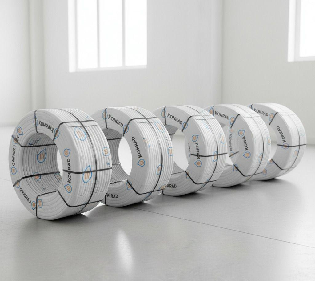 PE-RT Rohr für Fußbodenheizung 16 x 2 mm – 600 m Rolle – 5-Schicht Profi-Qualität