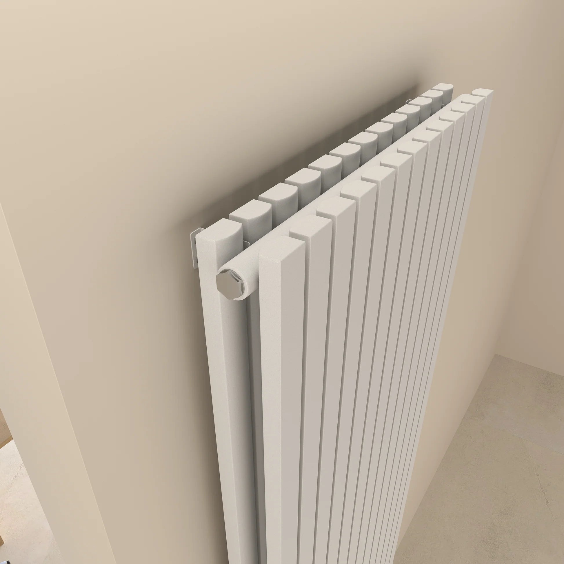 FLORA Paneelheizkörper | Vertikal | Doppellagig | Warmwasser - Heizkörper & Bad